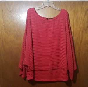 New Directions Red blouse